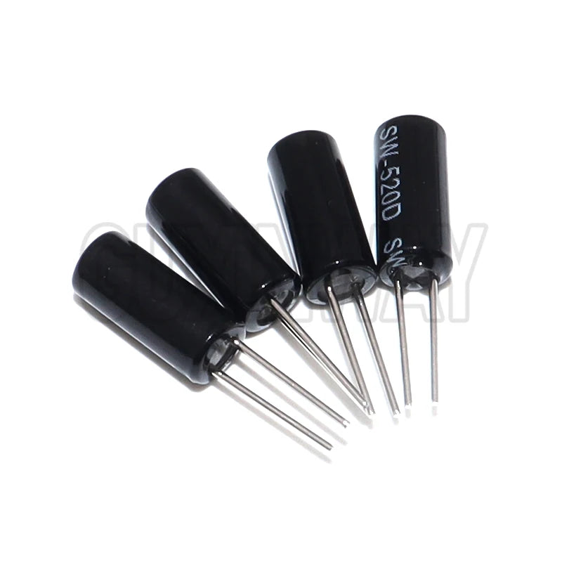 10PCS 5.2 * 11.5 Angle Switch Tilt Switch SW-520D SW520D Vibration Switch Ball Switch