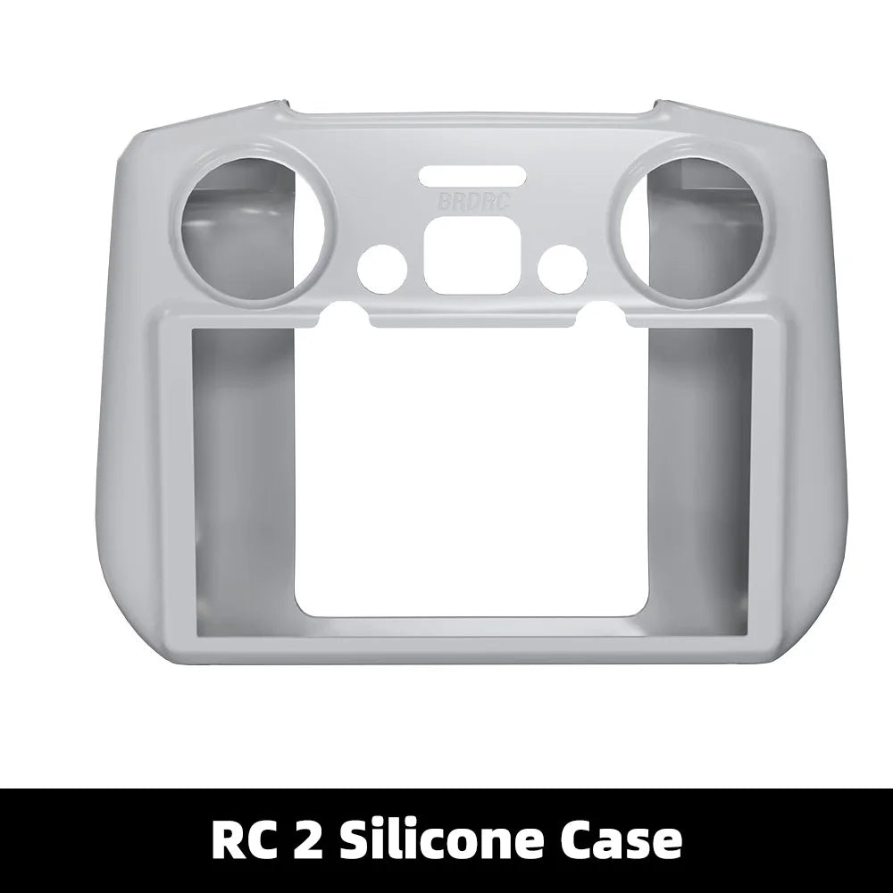 BRDRC Silicone Case for DJI NEO 2/Mini 5 Pro/Air 3S Drone RC 2 Sleeve Scratch Proof Protection Cover Remote Control Accessory