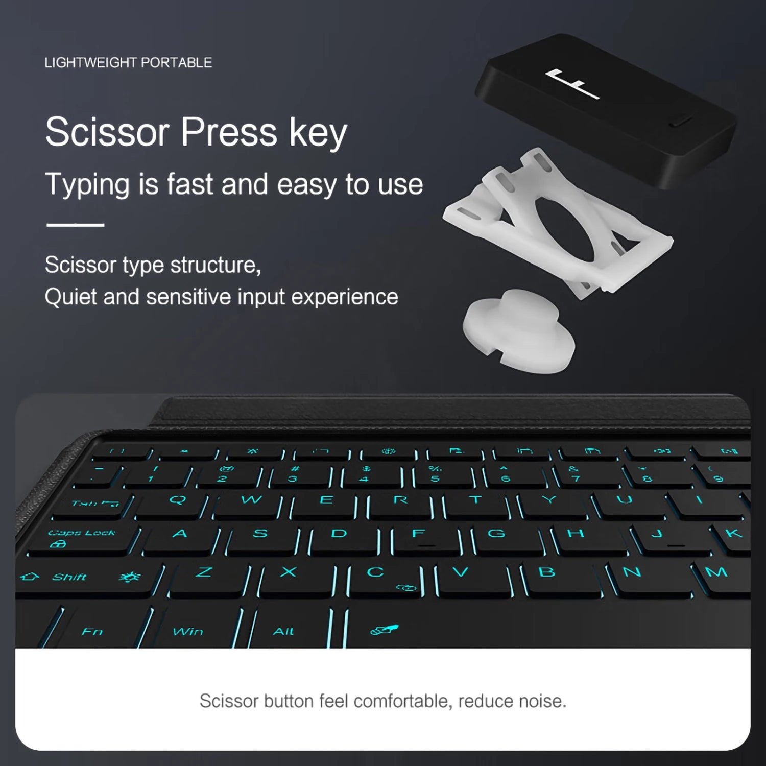 Backlight Keyboard Case For Honor MagicPad 2 MagicPad2 12.3 inch ROD2-W09 Tablet for Honor Magic Pad 2 Cover Pencil Holder
