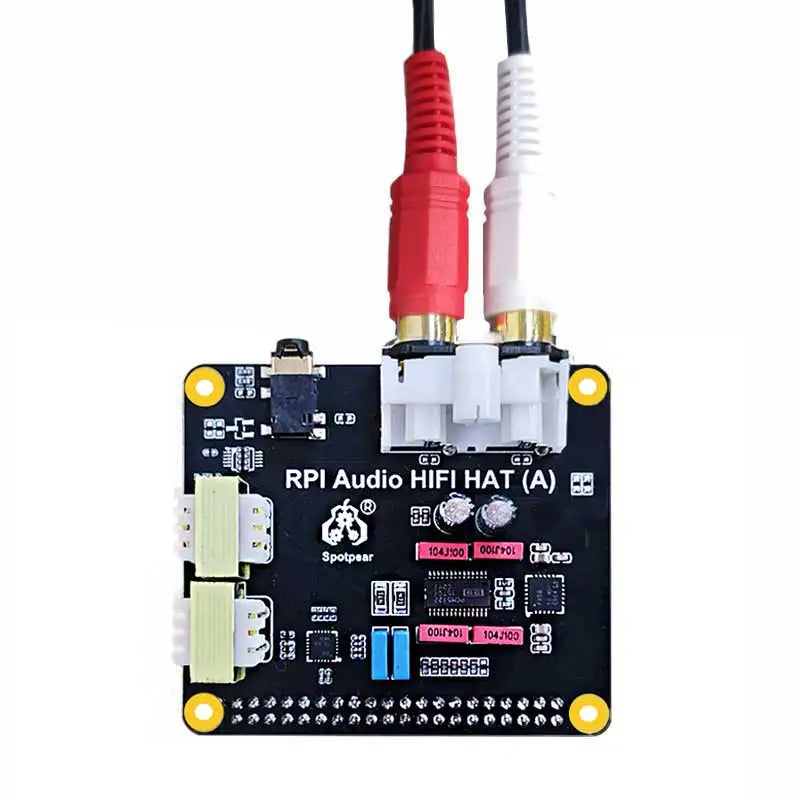 Raspberry Pi5 Audio HIFI HAT PCM5122 I2S Audio Card DAC Also For PI 5 / PI4 /PI3 /Zero Series