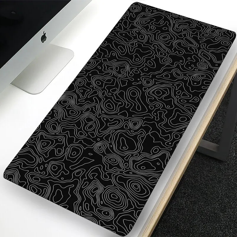 Anime Mouse Pad Large Gaming Desk Mat Extended Non-Slip Rubber Base Stitched Edge Keyboard Mat Kawaii Mousepad for Laptop Gamer
