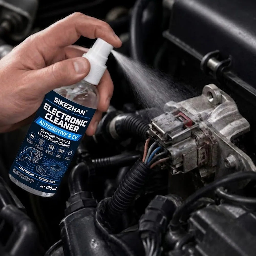 Electronic Cleaner Spray for Automotive EV Car Charging Gun Electrical Contact Circuit Board Plug Fast Dry Clean with Towel Kits