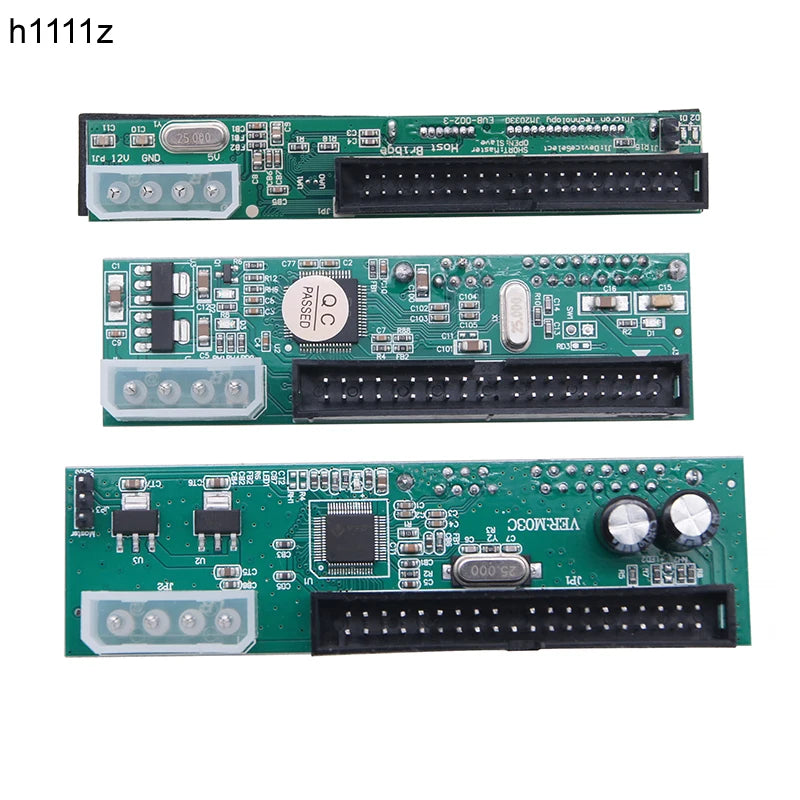 SATA to PATA Connector Riser Board 2.5" / 3.5" Serial ATA SATA HDD to PATA IDE 39/40Pin Converter 4Pin Power SATA to IDE Adapter