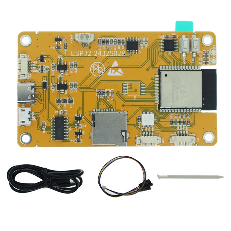 TENSTAR ROBOT ESP32 LVGL WIFI&Bluetooth Development Board 2.8 Inch 240*320 Smart Display Screen TFT Module With Touch