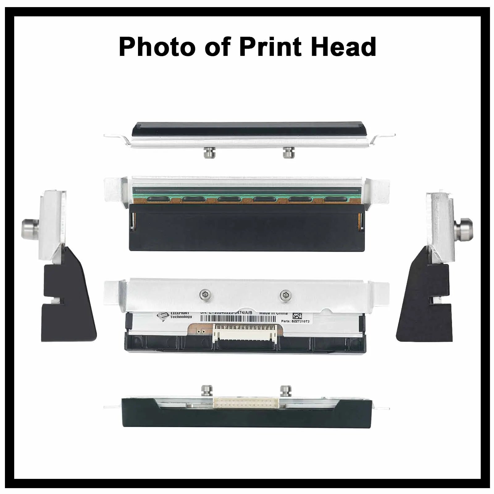 Brand New ZT230 Printhead for Zebra ZT210 ZT220 ZT230 Thermal Printer 203dpi Print Head ,P1037974-010