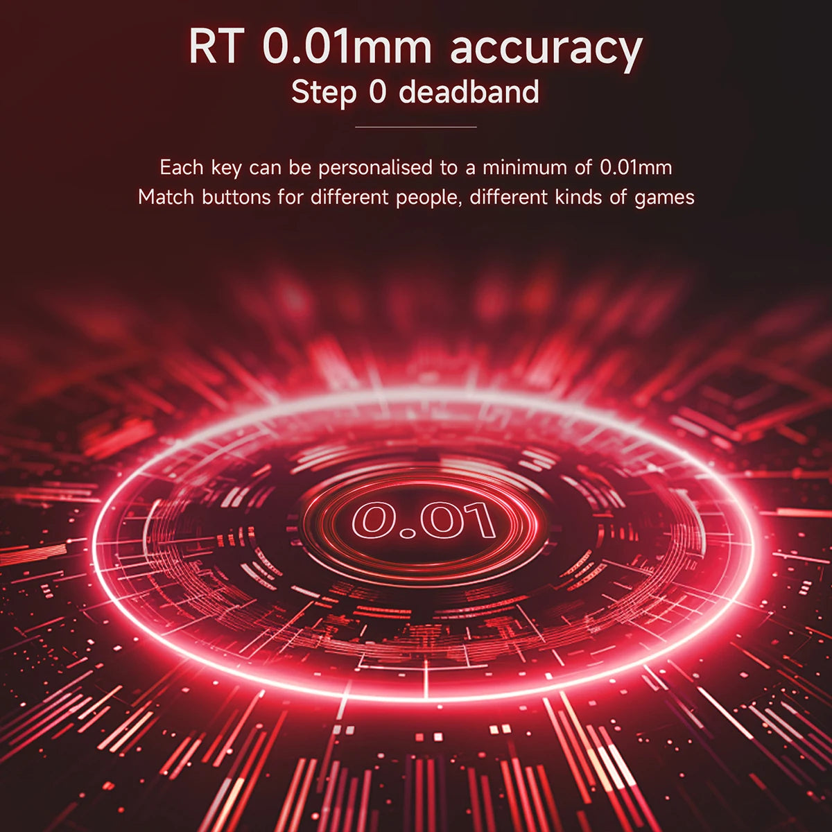 AJAZZ AK680 MAX Magnetic Axis Gaming Mechanical Keyboard 0.02mm accuracy 0.125ms ultra-low latency | 8K return rate 32K scan rate 8KHz return Quick triggering/resetting of aluminum alloy positioning plate with precision adjus