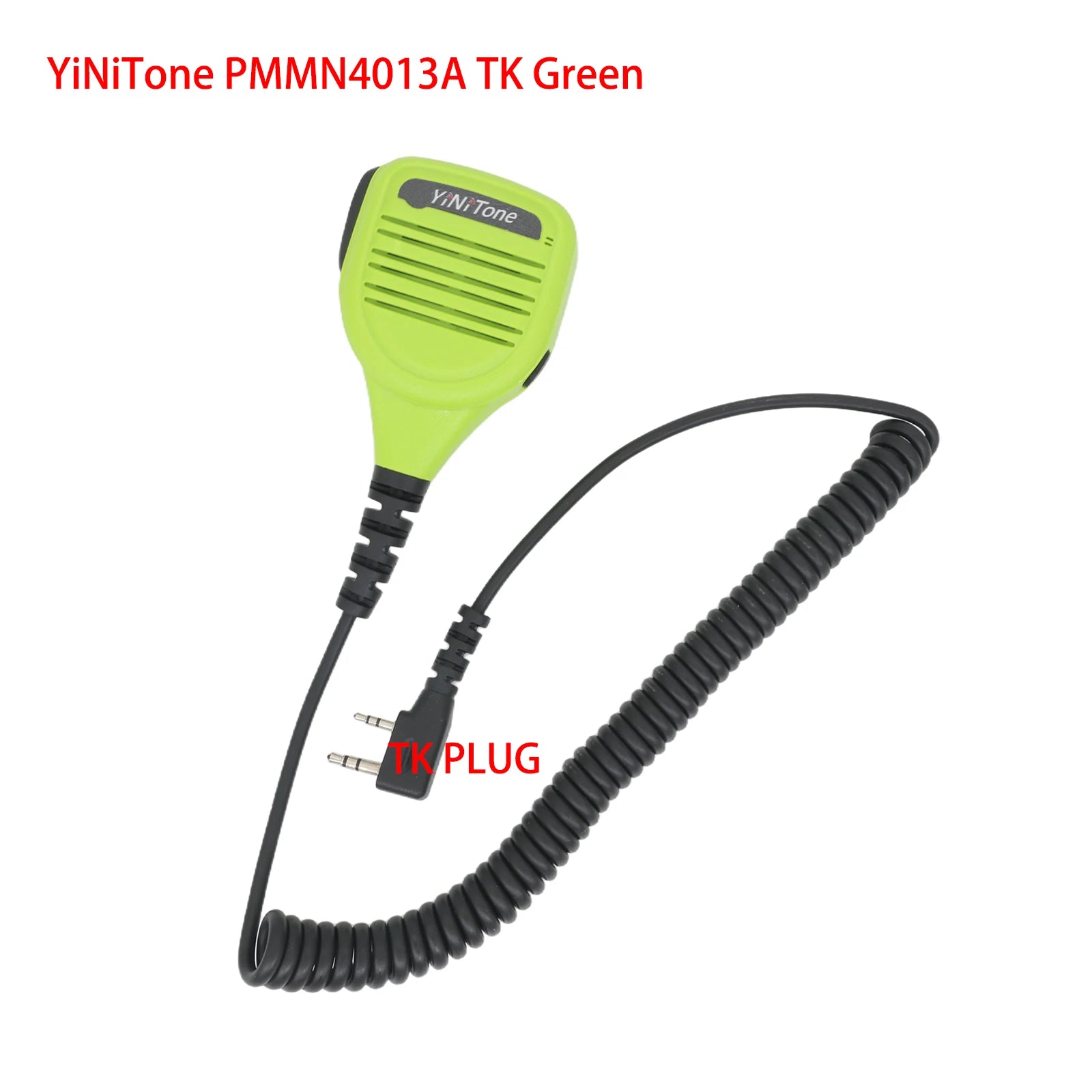 YiNiTone PMMN4013A TK 2Pin Radio Speaker Microphones with 3.5mm Audio Jack For Baofeng UV-5R BF-888S Quansheng Kenwood