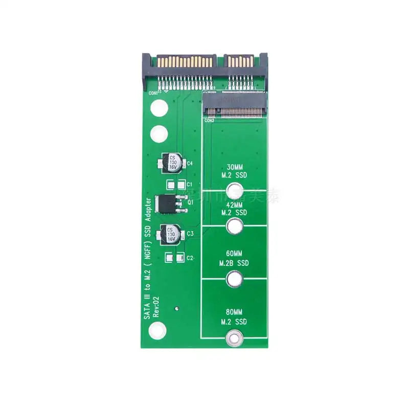 M.2 NGFF SSD To SATA 3 3.0  Adapter Card Converter B B&M Key Protocol Solid State Disk Drive 2230 2280 2242