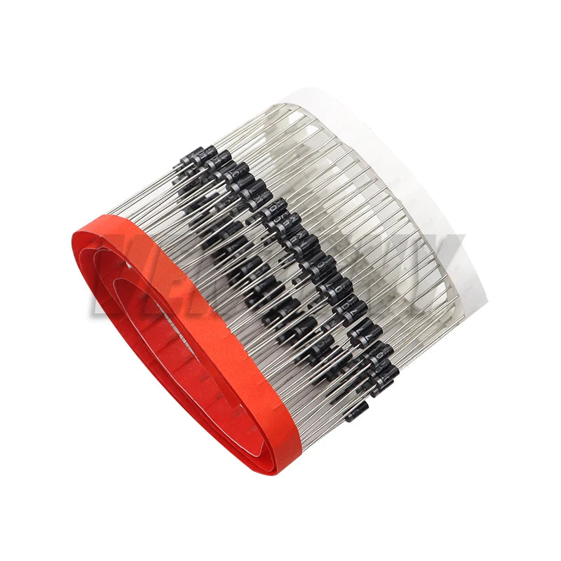 100pcs/lot 1N4007 4007 1A 1000V DO-41 Rectifier Diode New Original