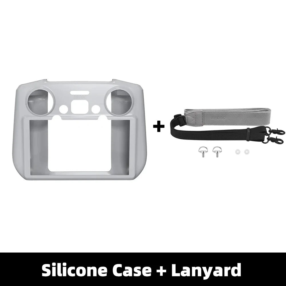 BRDRC Silicone Case for DJI NEO 2/Mini 5 Pro/Air 3S Drone RC 2 Sleeve Scratch Proof Protection Cover Remote Control Accessory