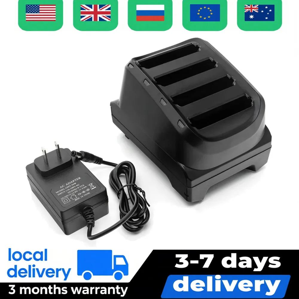 SAC-TC2Y-4SCHG-01 Battery Charger for Zebra TC21 TC26 Scanners ，Brand New