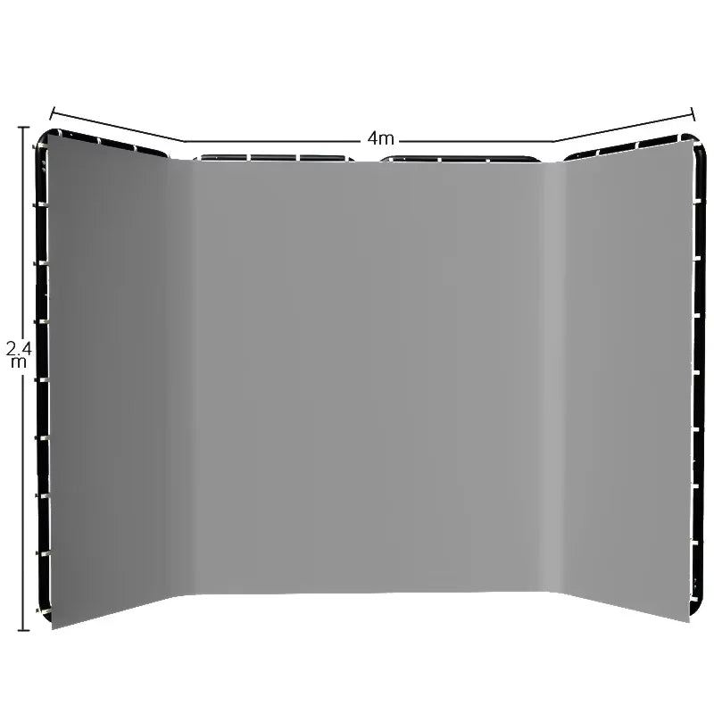 2.4x4 Background Frame black/white/Green/gray Screen Wall Foldable For Tiktok Live Photo Studio Kit Chromakey Green Screen Frame