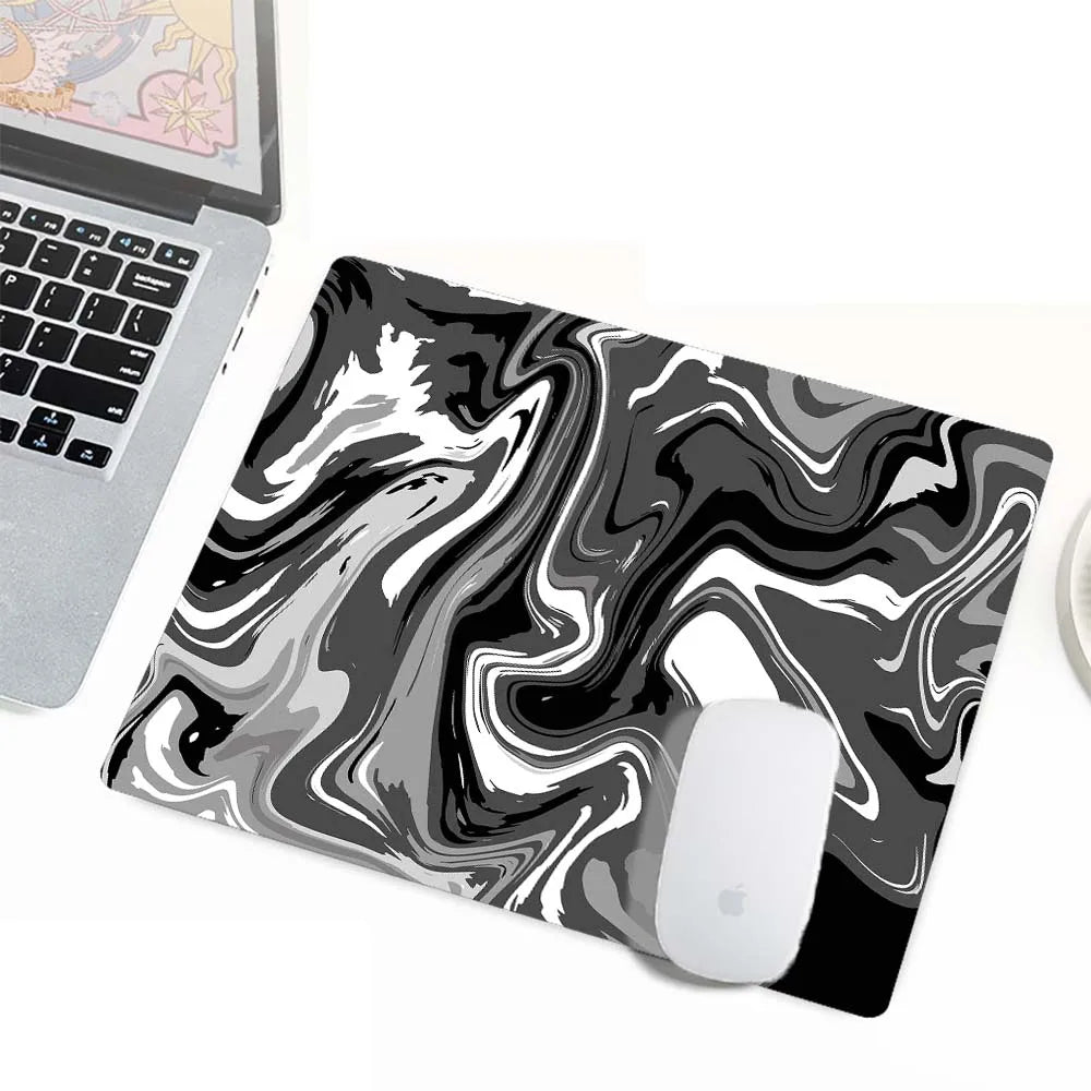 Anime Mouse Pad Large Gaming Desk Mat Extended Non-Slip Rubber Base Stitched Edge Keyboard Mat Kawaii Mousepad for Laptop Gamer