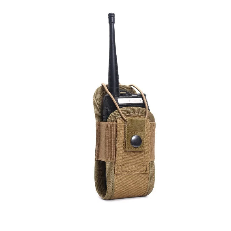 Portable Outdoor Hunting Sports Waist Bag Interphone Holster Tactical Walkie Talkie Carry Bag Radio Pouch Holder Pocket DJJPJ01