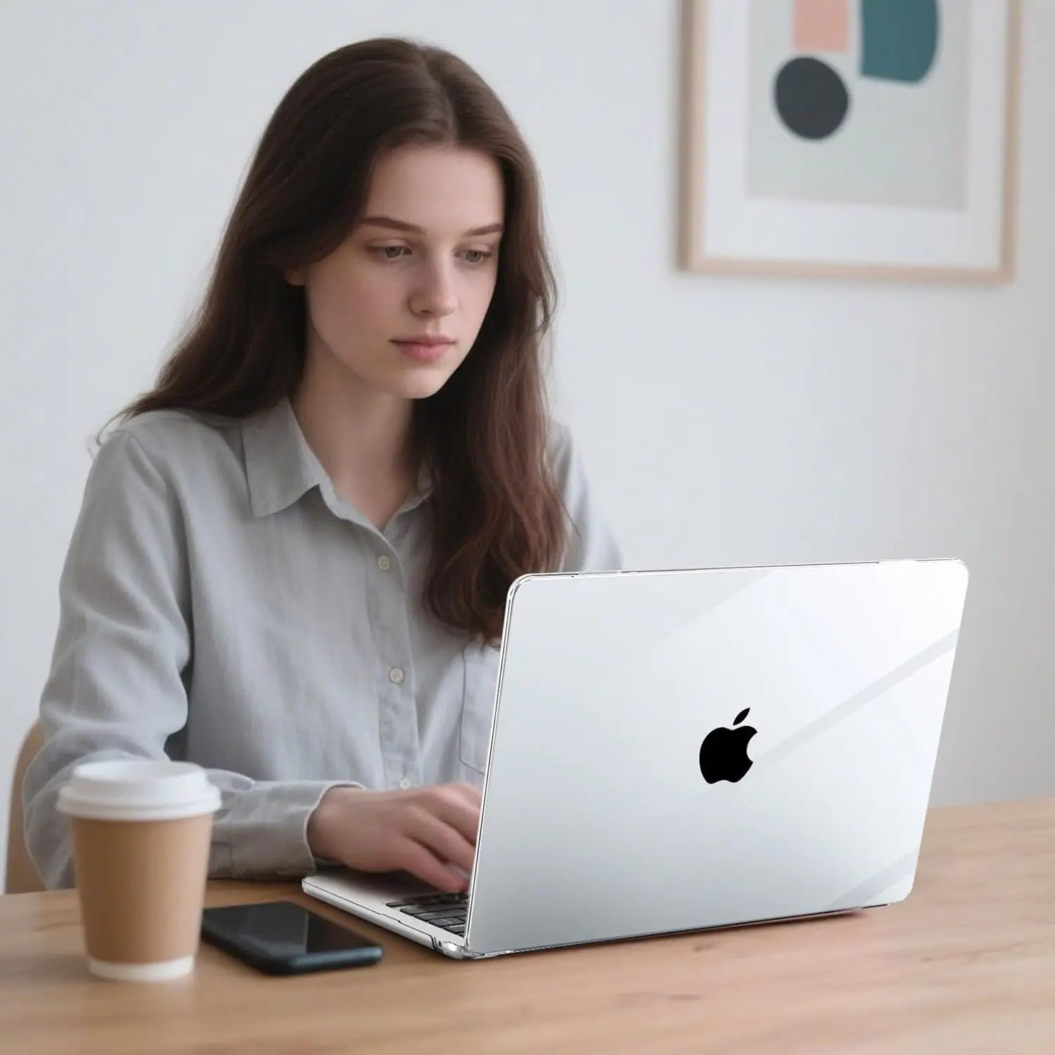 Case For MacBook Air 13 Inch 2026-2022 M5 M4M3M2 A3240 A3113 A2681,  Protective Snap On Hard Shell Cover For MacBook Air/Pro M5