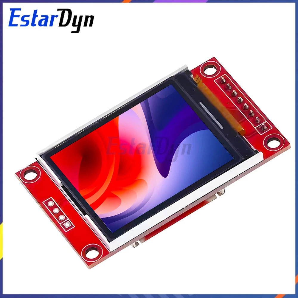 1.8" ST7735S TFT LCD Display 128x160 SPI 3.3V/5V for Raspberry Pi ESP32 MicroPython Smart Home IoT