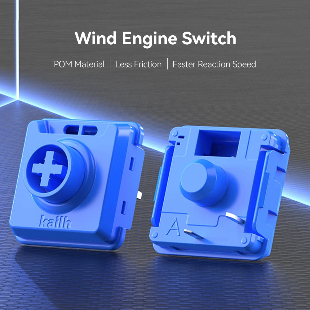 Haute42 Kailh Customized Low Profile Crystal Switch For Hitbox Controller Low Profile Wind Engine Switch For Mechanical Keyboard