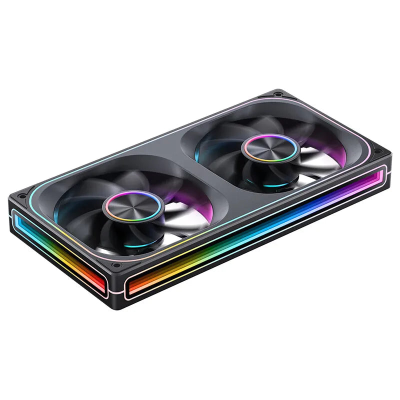 JONSBO ZA-120/240/360 Case Cooling Fan ARGB 12cm Connected Building Block Fan PWM Silent Chassis Fan