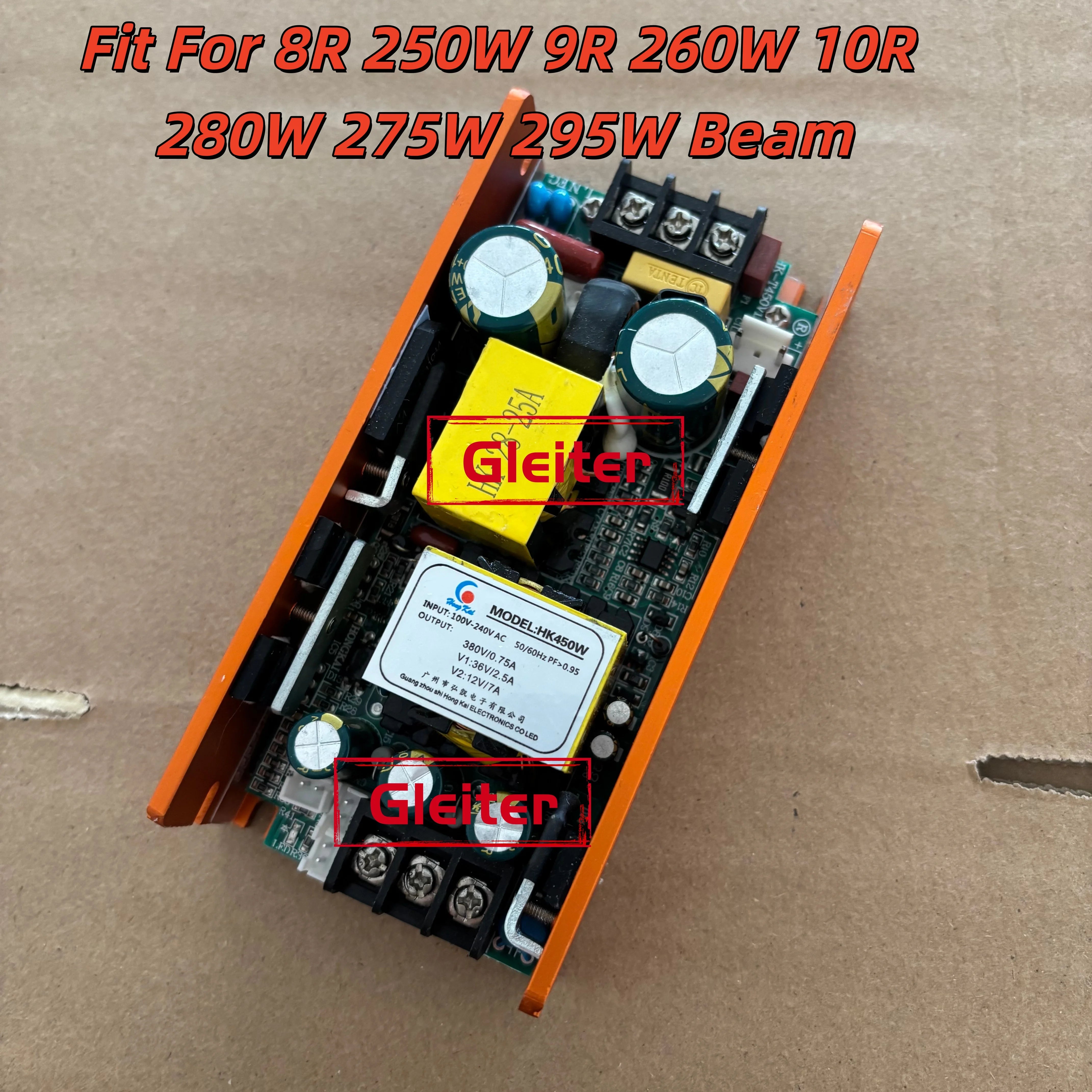 230W 200W 5R 7R 8R 250W 9R 260W 10R 280W 295W 330W 350W Power Supply Stage Beam Driver Moving Head Power Module for Sharpy Beam