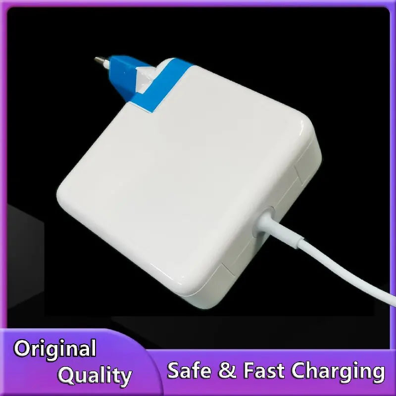 60W Magsaf 2 T Magnetic Charging Power Adapter for MacBook Air / Pro Series：A1502，A1425，A1435，Safe & Fast Charger Power Adapter