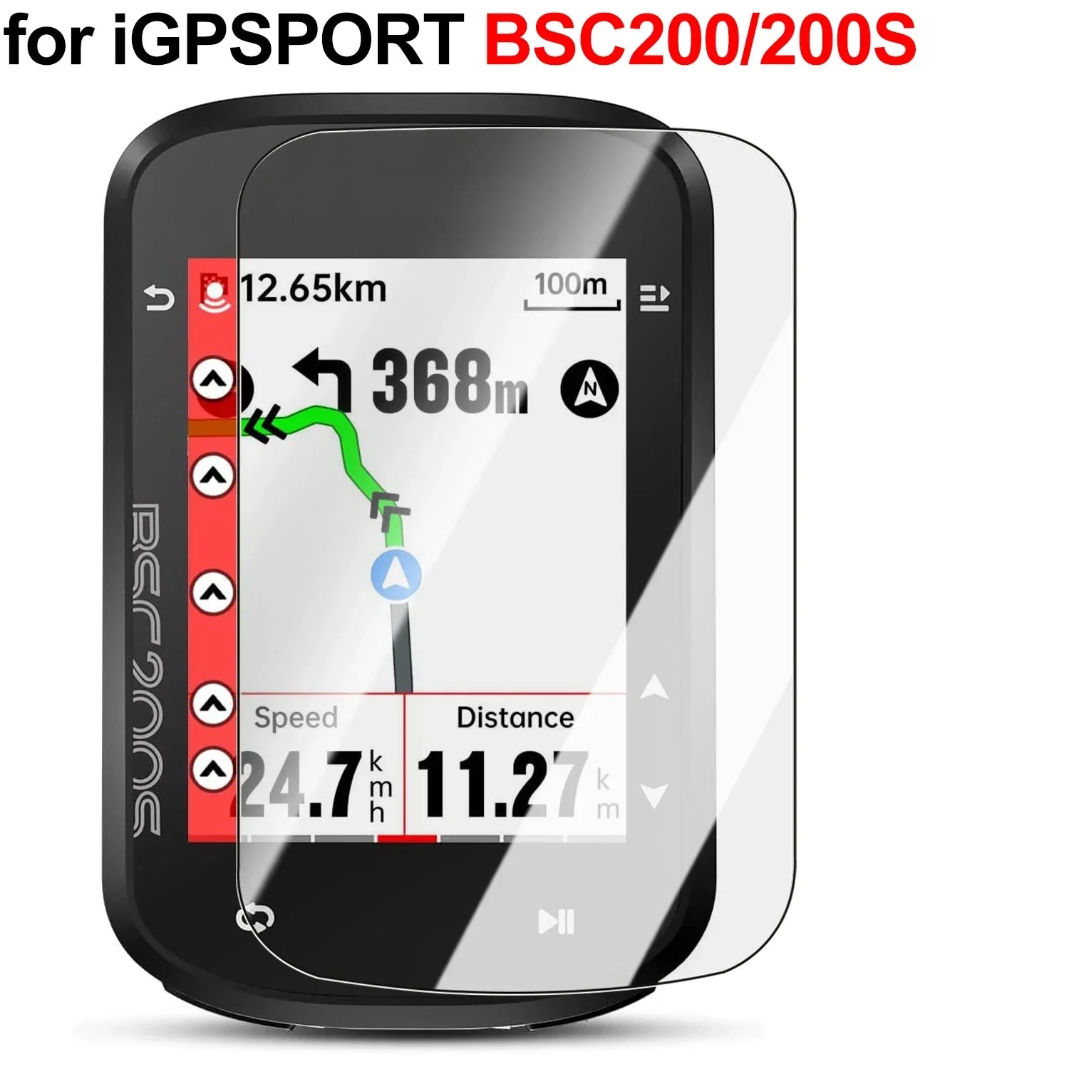 For iGPSPORT BiNavi BSC500 BSC200 BSC300 BSC100 GPS Tempered Glass for BSC500 BSC300 T Screen Protector Cover Protective Film