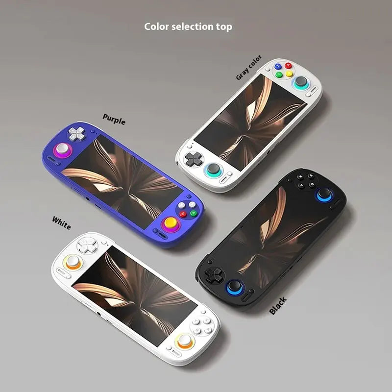 Retroid Pocket 5 Handheld Game Console RP5 Retro Games SD865 Android13 Joystick RGB Lighting Effect Active Cooling Gaming Device