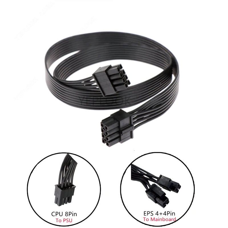 Modular Power Cable for Gigabyte UD750GM, UD850GM, UD1000GM, GPU PCI-E 8Pin 6+2Pin, CPU 4+4Pin, SATA, Molex IDE 4Pin, ATX 24Pin