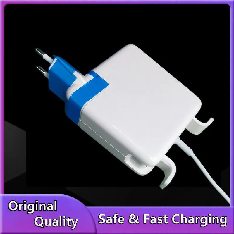 60W Magsaf 2 T Magnetic Charging Power Adapter for MacBook Air / Pro Series：A1502，A1425，A1435，Safe & Fast Charger Power Adapter
