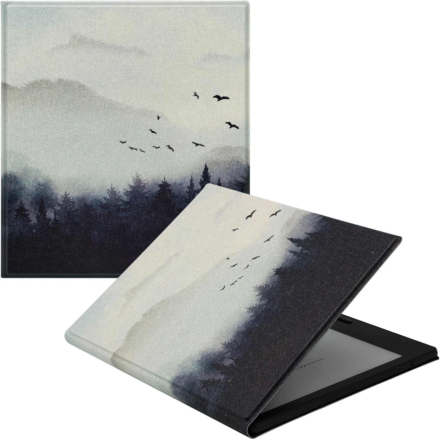 Magnetic Leather Case for 7'' Onyx Boox Go 7 / Boox Go Color 7 (Gen II/Gen I 2025/2024) Ultra-Thin Cover with Auto Sleep/Wake