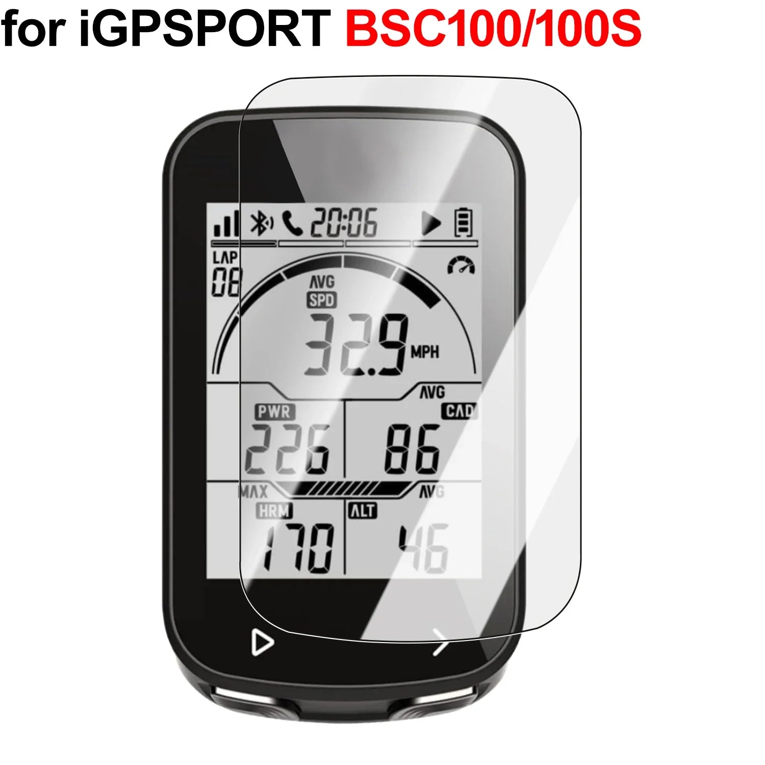 For iGPSPORT BiNavi BSC500 BSC200 BSC300 BSC100 GPS Tempered Glass for BSC500 BSC300 T Screen Protector Cover Protective Film