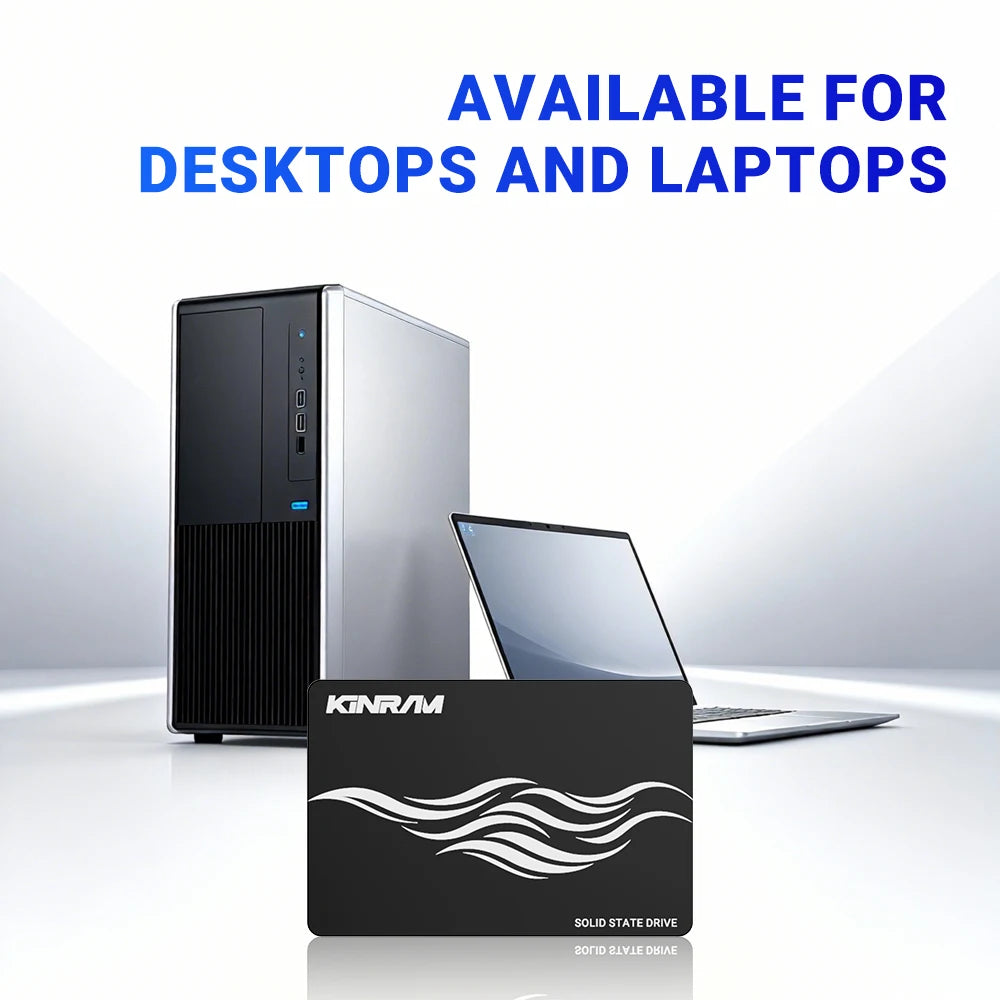 KinRam 2.5 SATA 3 SSD 128GB 120GB 64GB Hard Disk 240GB 256GB HDD 256 GB Internal SATA3 Solid State Drive For Laptop PC Desktop