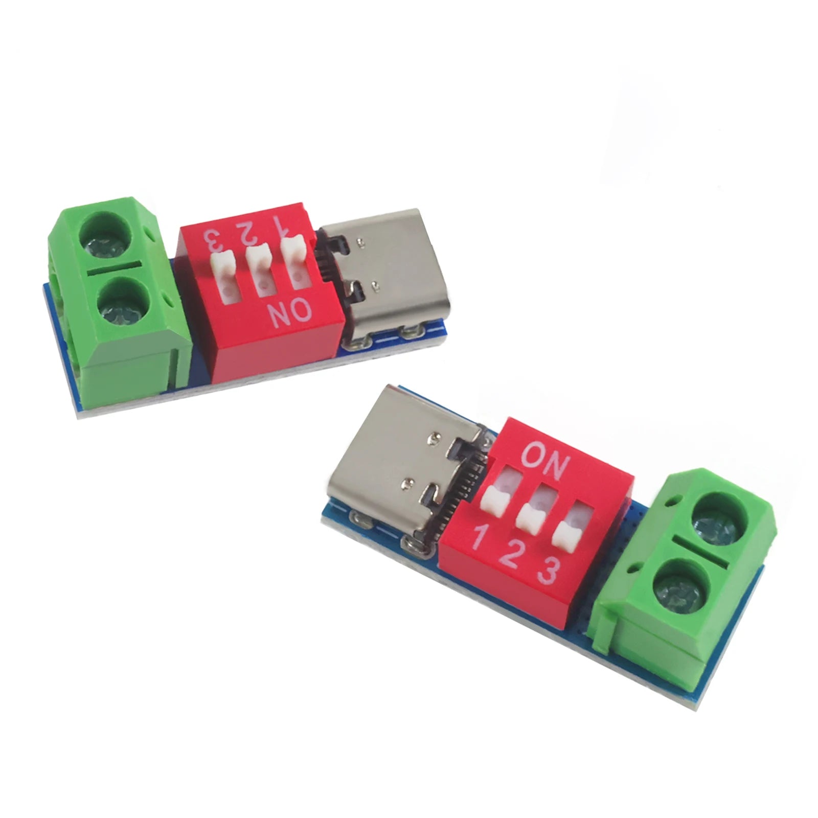 PD Trigger Module Type-C 5V 9V 12V 15V 20V Adjustable Decoy 100W Plug and Play No Soldering for Fast Charging DIY Electronics