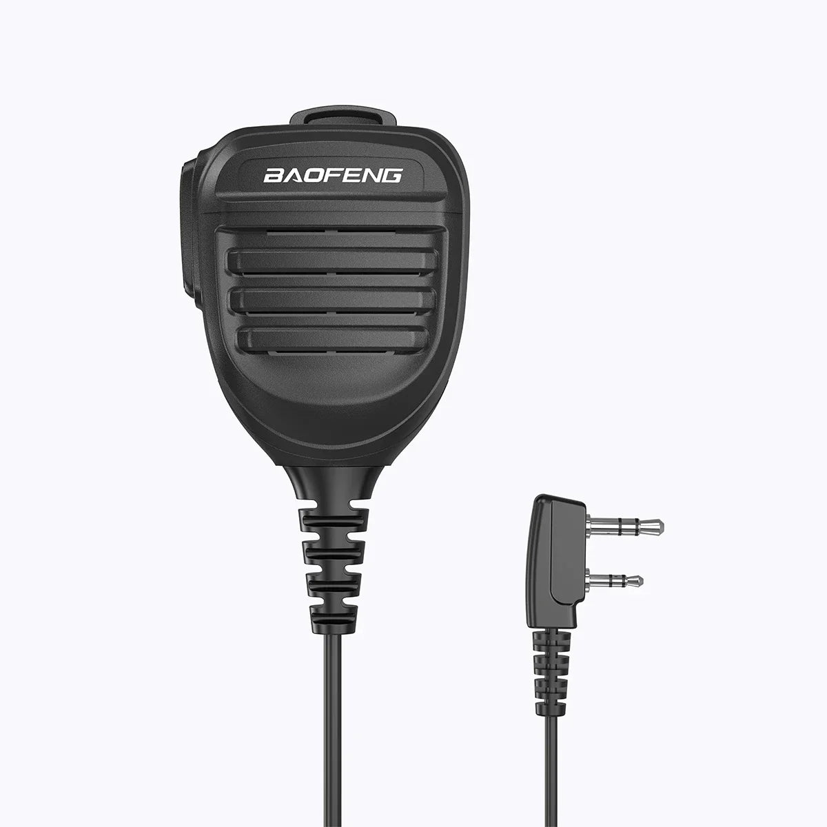 BaoFeng Walkie Talkie 2 Pin PTT Speaker Mic Wholesale for Quansheng UV-K5 K6 Baofeng UV-5R BF-888S UV-5RH 21 17 PRO HAM Radio
