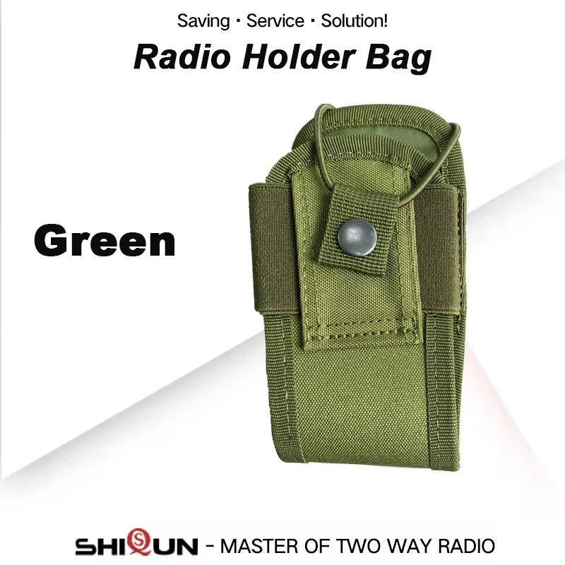 MSC 20H Tactical Molle Handheld Radio Pouch Waist Bag Holder Pocket Portable Ham Radio Holster Bag Colorful 5R Radio Accessories