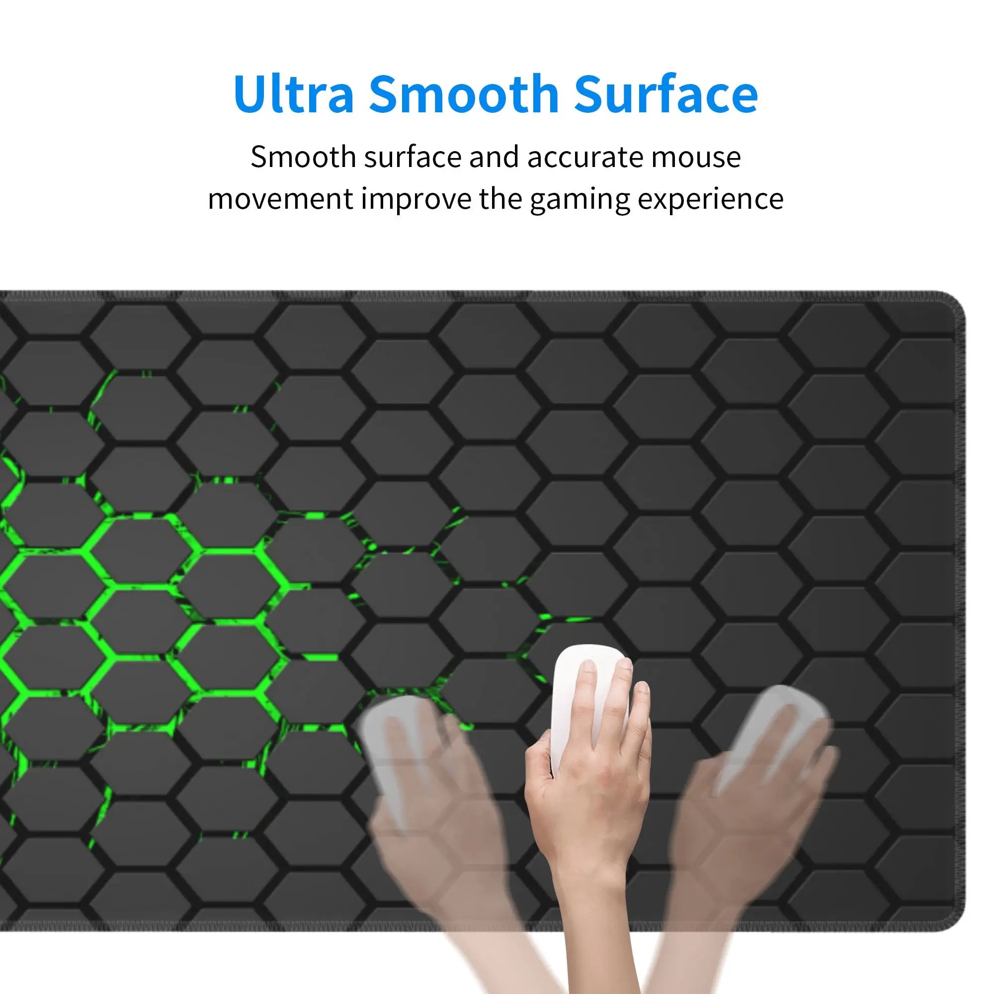 XXL Computer Gaming Locking Edge Mice Pad Keyboard Table Mat Geometric Art Large Gaming Desk Pad Pc Gamer Big Size Mousepad Gift