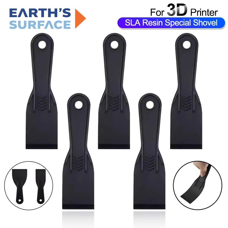 3D Printer Parts for SLA DLP Resin Special Shovel 2 3 Inches Resin Spatula Cleaning Tool for 3D Printer Photon-S Ender 3 CR10S