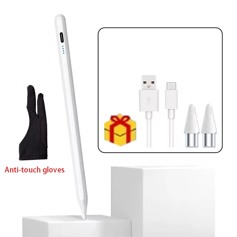 Universal Stylus Pen For Android IOS Capacitive Screen Touch Pen For Android  IOS Tablet Pen  Selectable Anti-touch Gloves