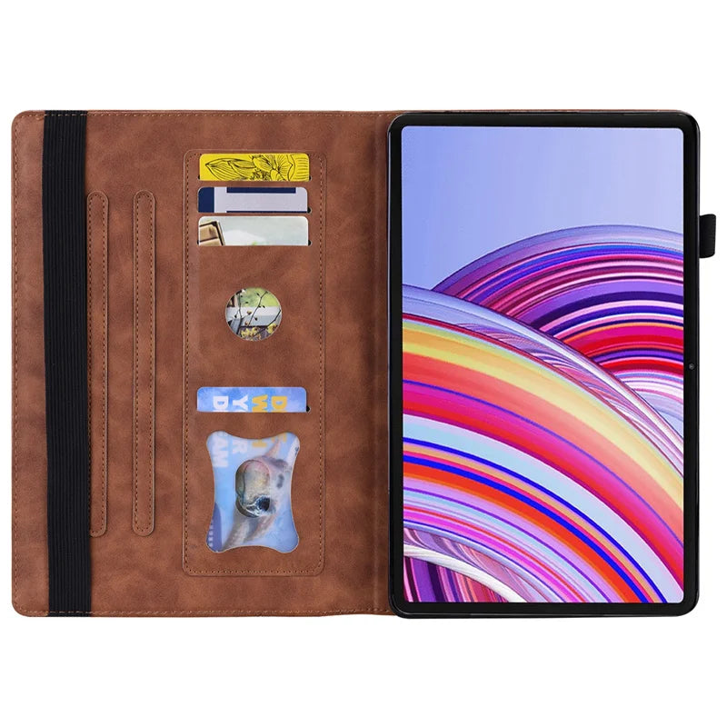 Funda For Redmi Pad 2 Pro Case 12.1 inch Luxury PU Leather Wallet Tablet Coque For Xiaomi Redmi Pad 2 Pro 2025 Case Cover 12.1"