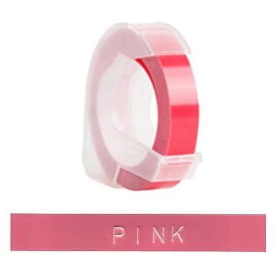 6MM 9MM 12MM 3D Embossing Label Refill Printer Ribbon PVC LABEL Motex E101 1610 12965 1880 Label Machine Tapes