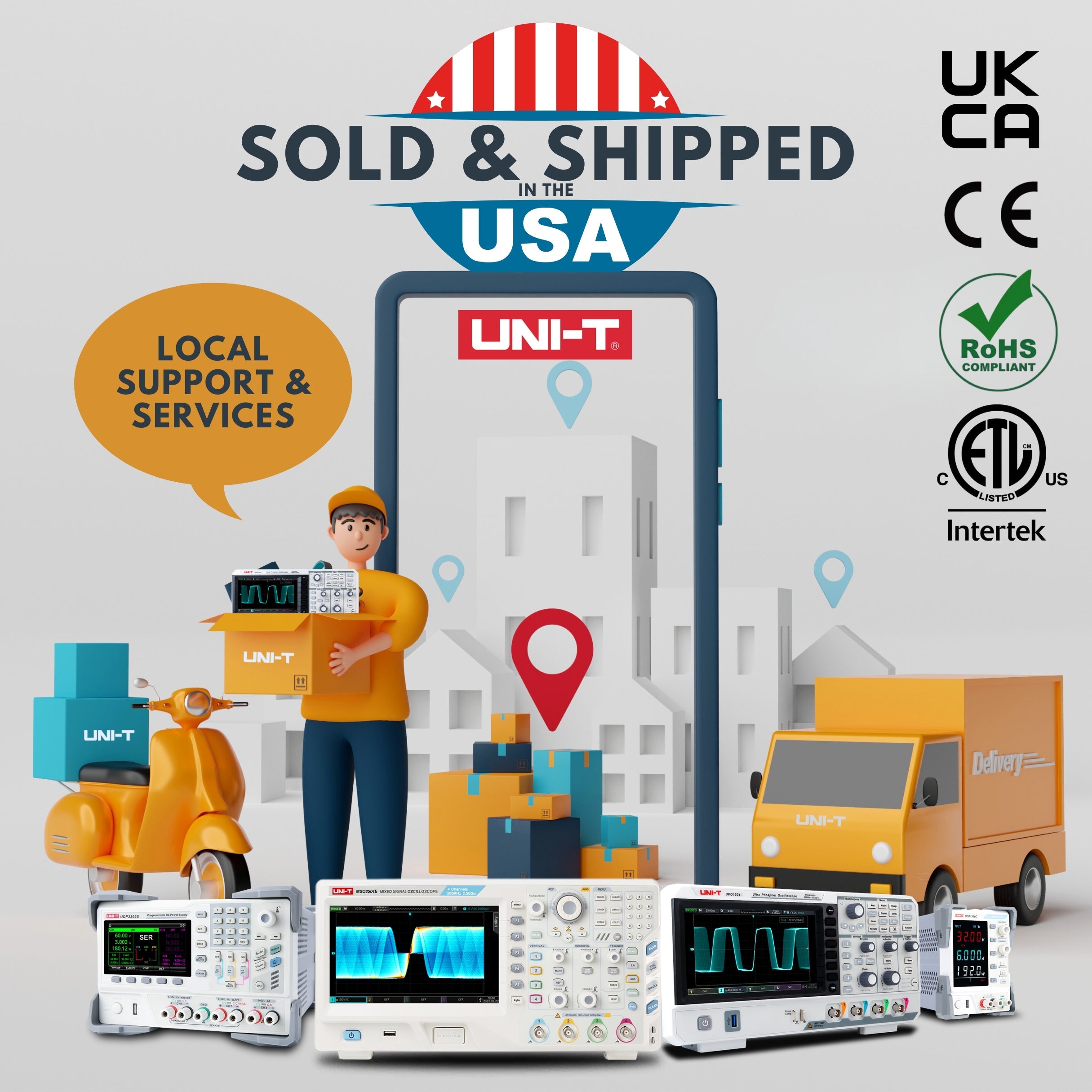 UTG2062X 60 MHz 2Ch Advanced-Series Arbitrary Waveform Generator