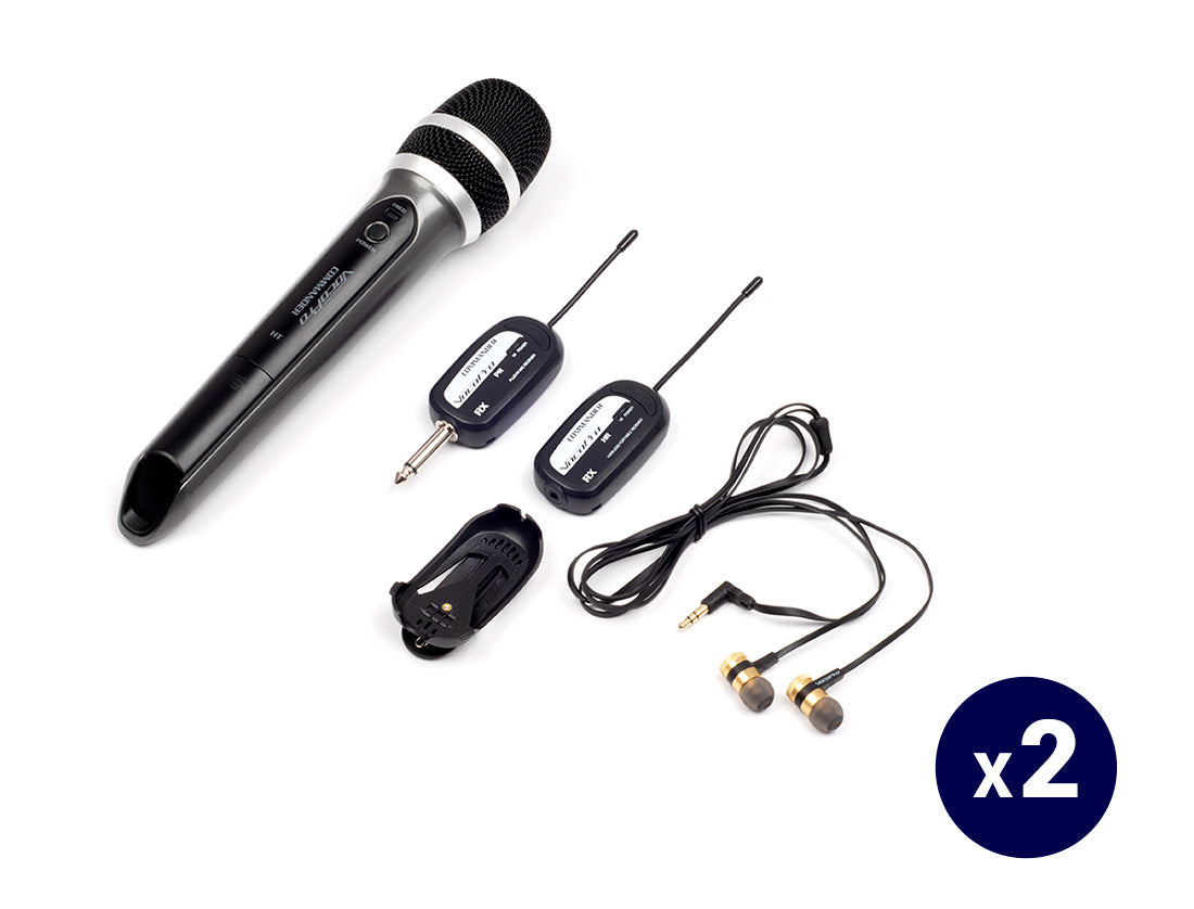 AllinOne Wireless Microphone / Wireless inear Receiver System