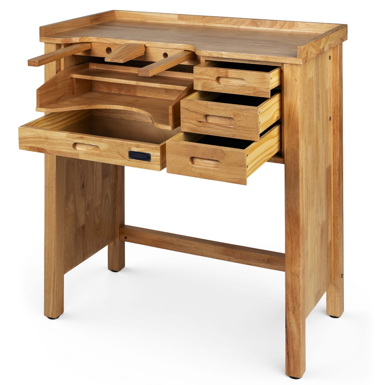 Classic Jewelers Work Bench, Premium Grade, Hardwood
