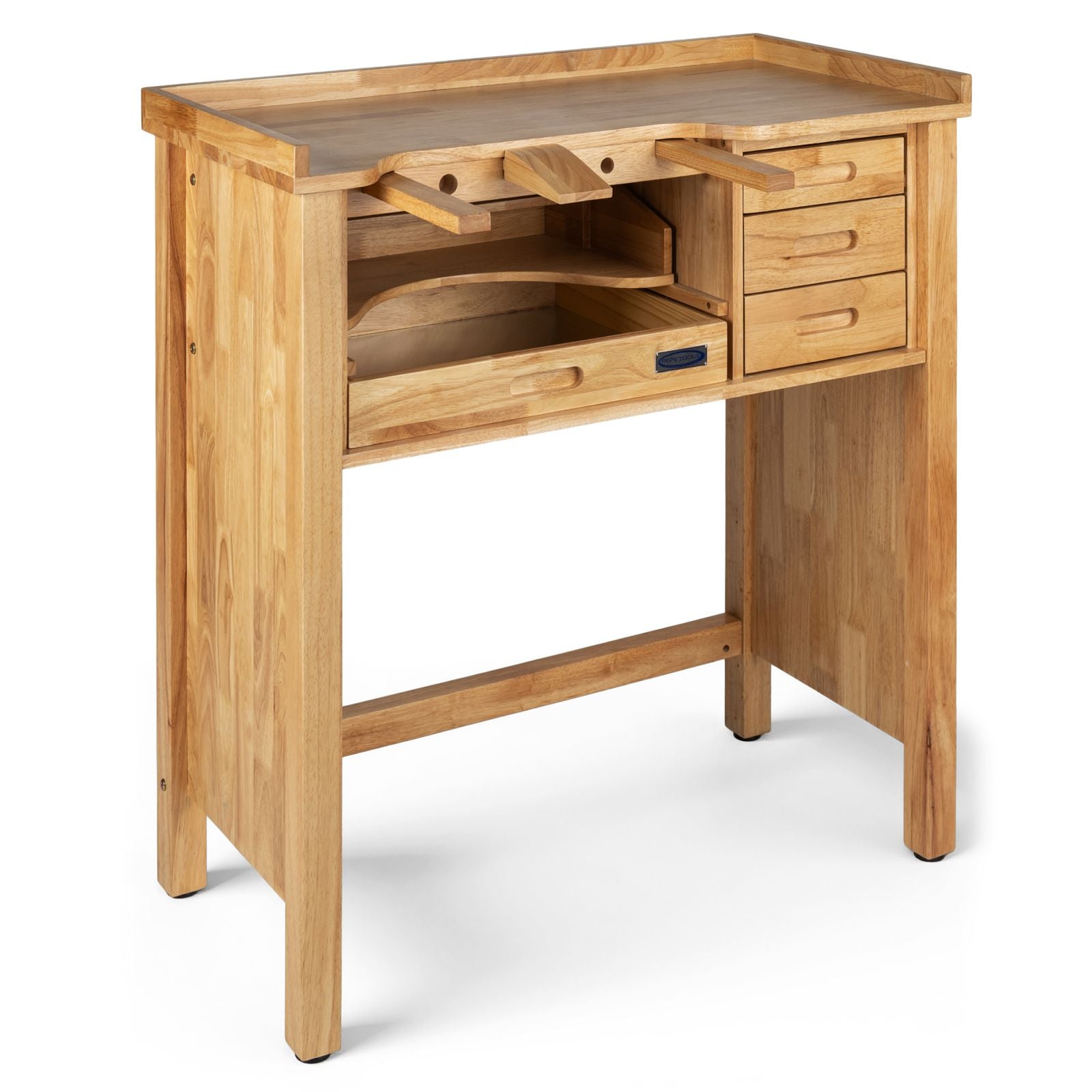 Classic Jewelers Work Bench, Premium Grade, Hardwood