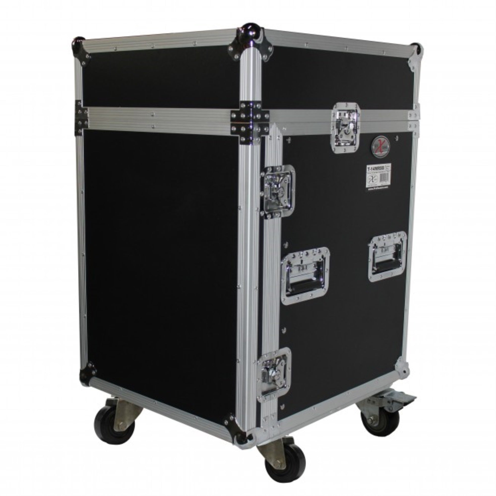 ProX T14MRSS 14U Rack x 10U Top Mixer DJ Combo Flight Case