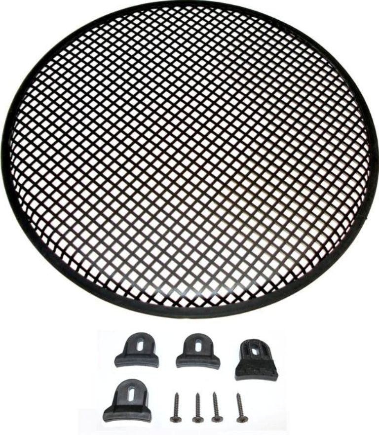 18 In Diameter Steel Monster Mesh Grill For 18 In Woofers With Hardware