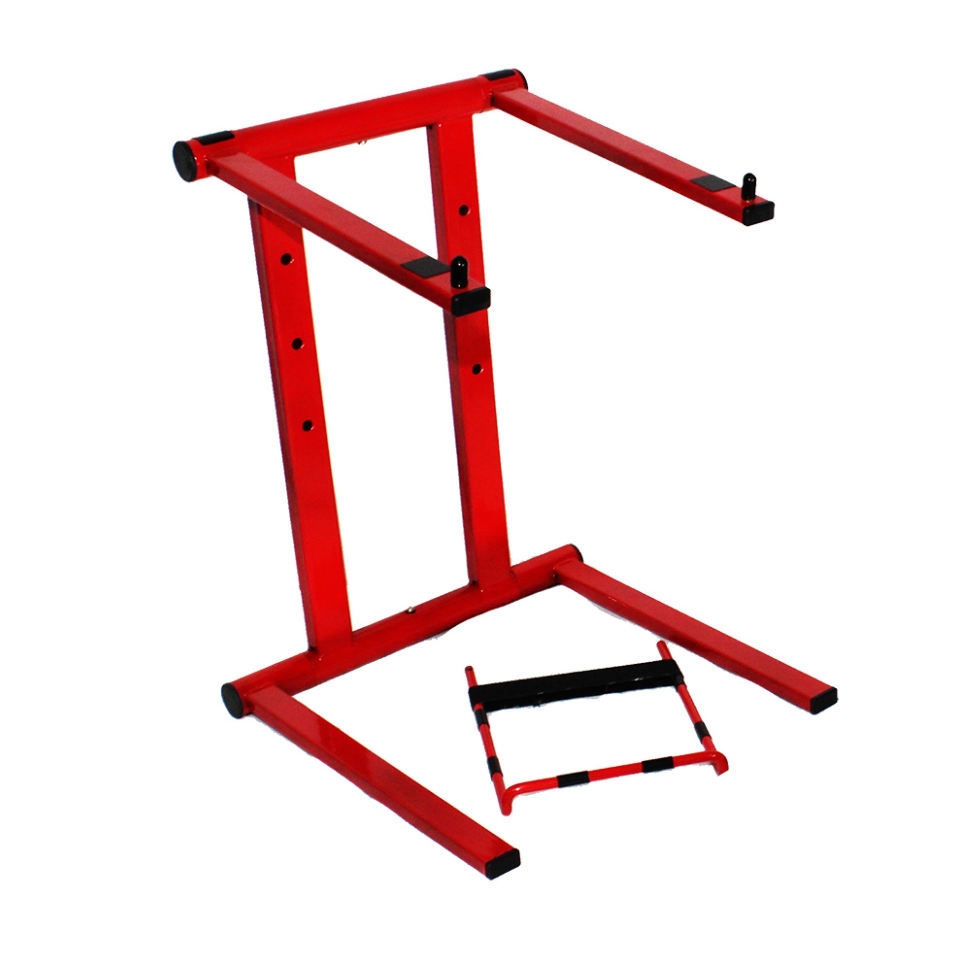 ProX TLPS600R RED Foldable Portable Laptop Stand W/Adjustable Shelf