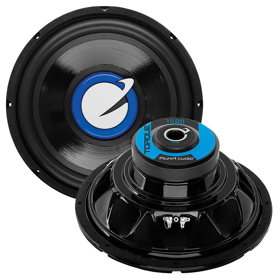 Planet 12'' Woofer Single 4 Ohm Voice Coil 1500W Max