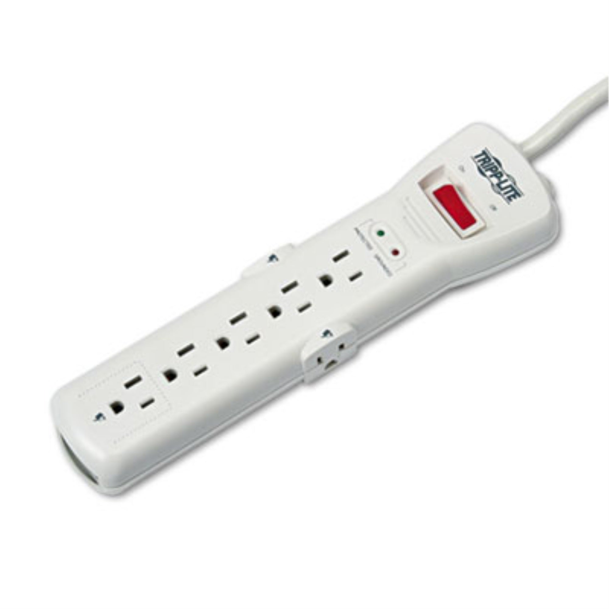 Tripp Lite Protect It! Swivel6 Six-Outlet, Direct Plug-in Surge Suppressor ,SURGE,6 OUTLETS,DIRECT,BK