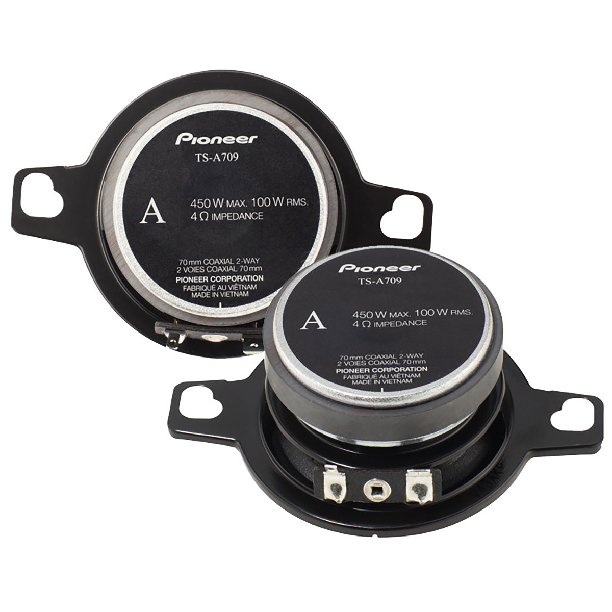 Pioneer 2  3/4'' 2 Way Speakers 100W Rms/450W Max (Pair)