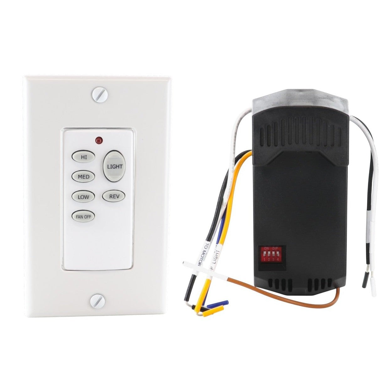 Anderic Substitute for Dan's Originals KUJCE10605 Ceiling Fan Remote Control [UC9051T-UC7067GMRX]